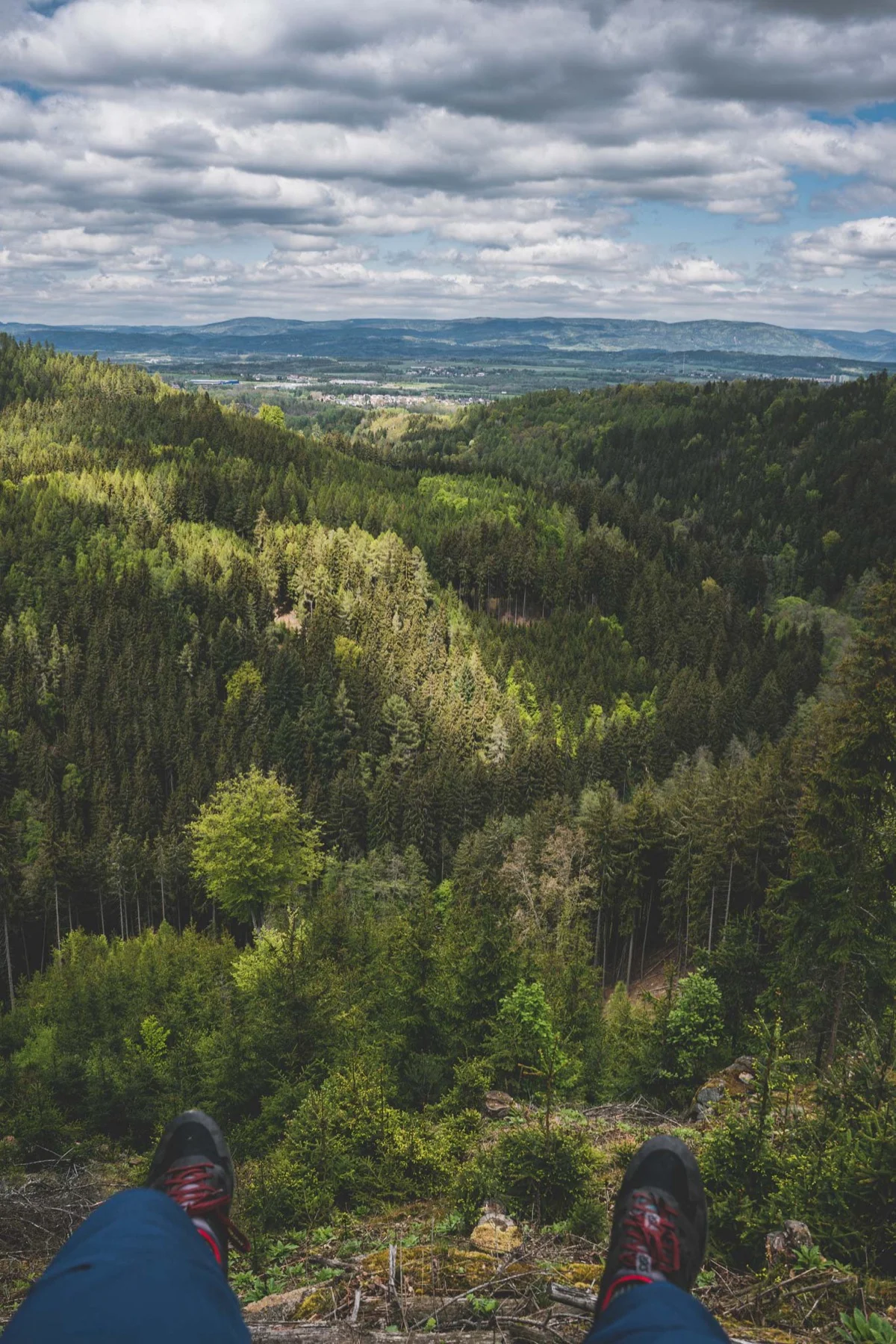 Výhled ze skály Zámek