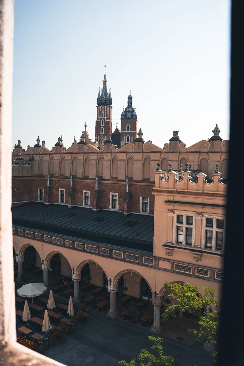 Rynek Główny - výhled z věže