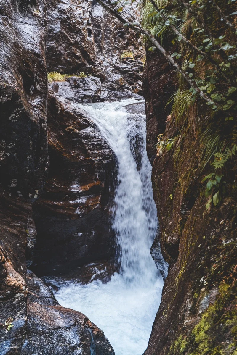 Alpine trail - řeka