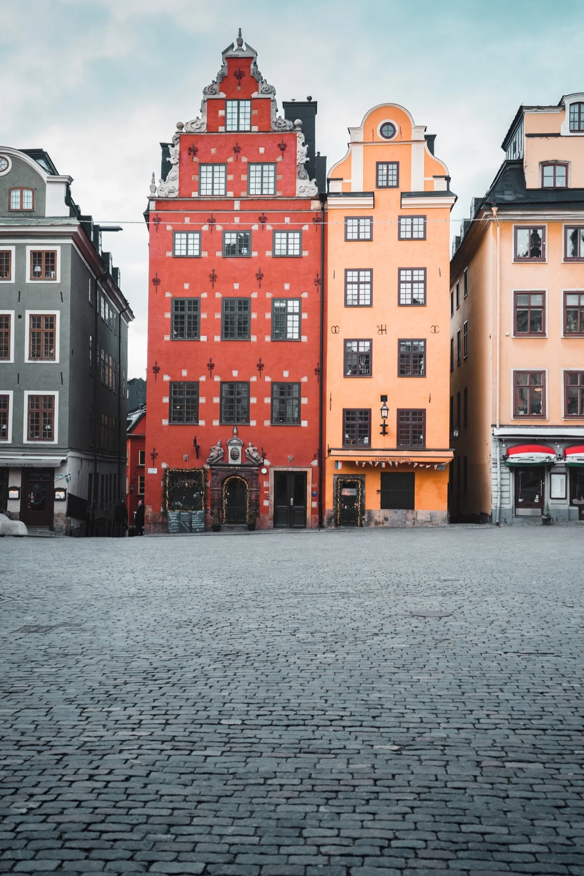 Gamla Stan - historické centrum Stockholmu